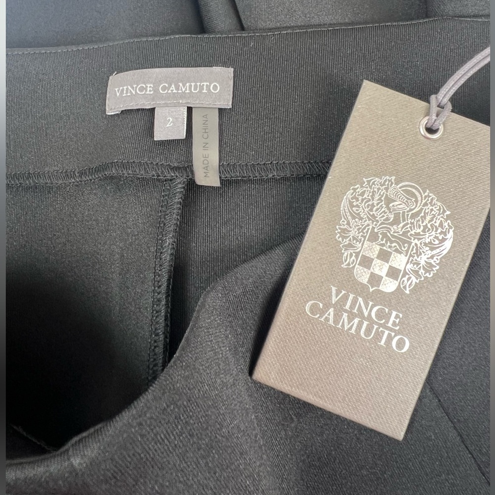 Vince‎ Camuto Black NWT swing skirt Size 2 - Picture 2 of 8
